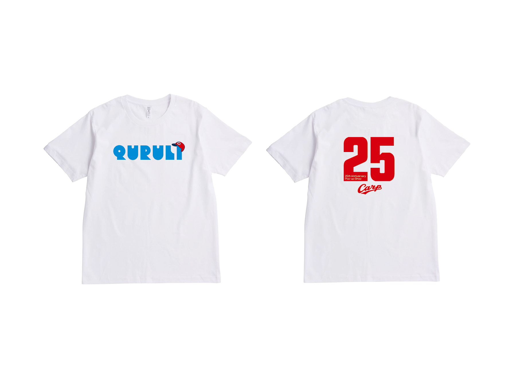 Pop Up Shop くるりの25回転 広島会場限定で カープコラボtシャツの販売が急遽決定 くるり Quruli